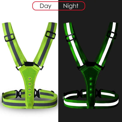 LED Sports Reflective Vest