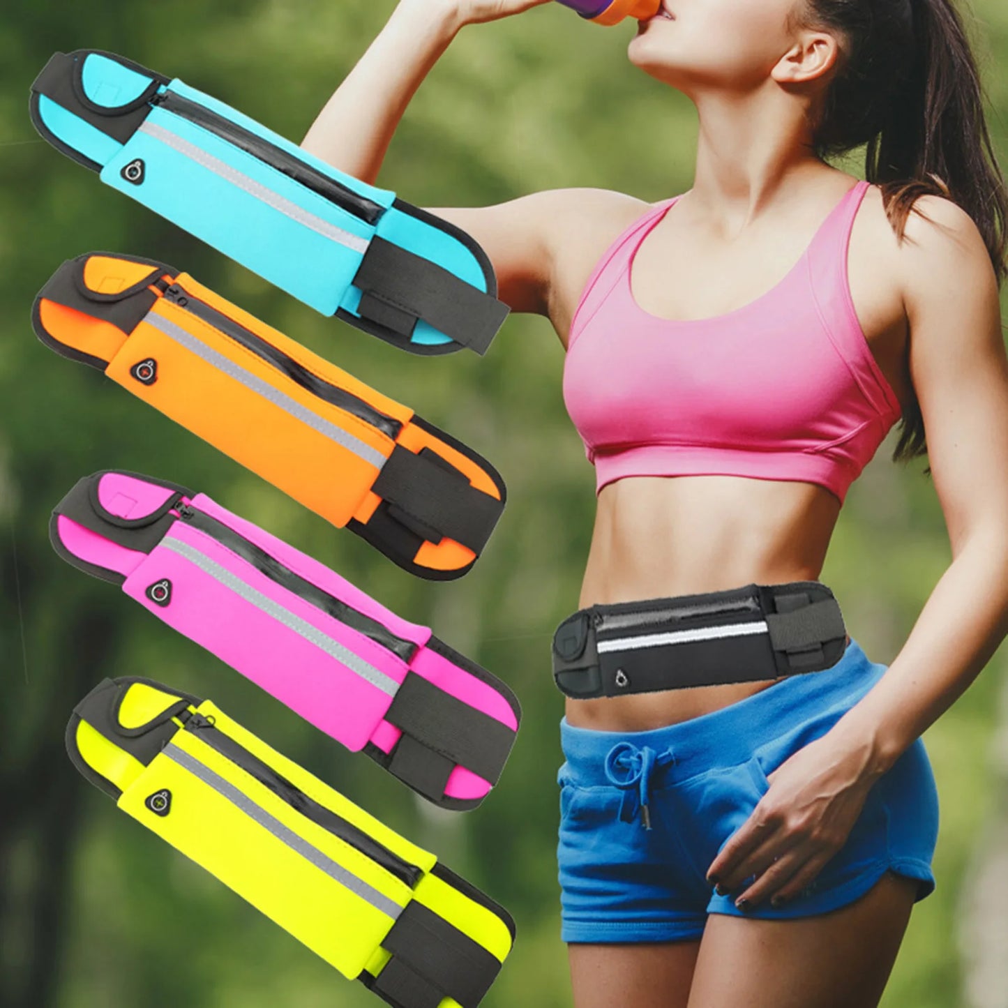 Running Sports Pouch (Waterproof Phone/Bottle Carrier)