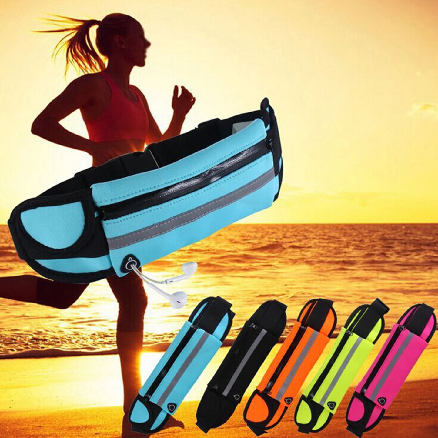 Running Sports Pouch (Waterproof Phone/Bottle Carrier)